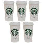 Starbucks 16oz reusable hot cup with lid for daily coffee on the go