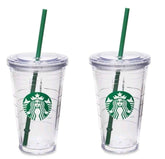 Starbucks grande insulated travel tumbler 16oz with double-wall keeps drinks hot or cold