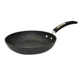 Starfrit The Rock 20cm pan shows the Rock.Tec non-stick surface for easy food release.