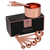 Steelware Central copper measuring cups with durable copper finish for long-lasting use
