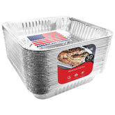 Stock Your Home 9x9 pans top view for easy prep and portioning