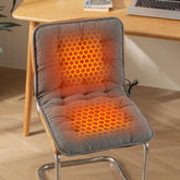Suchtale heated seat cushion overview showing quick warmth and plush padding.