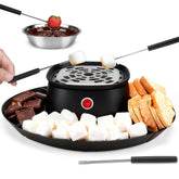 SugarWhisk s'mores maker base in graphite for quick marshmallow roasting at home