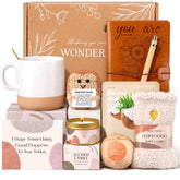 Suhctuptx gift box for women with insulated tumbler for on-the-go hydration.