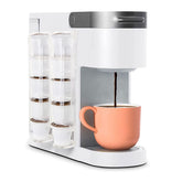 SUNGRACE K-Cup Holder side-mount shows 10-pod capacity, saving counter space.