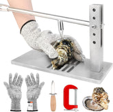 Suninlife oyster opener machine with 5-height adjustment for various oyster sizes