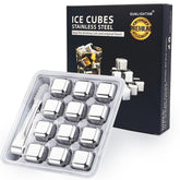 Sunlightam whiskey stones in a glass for undiluted flavor.
