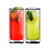 Sun's Tea double-wall tumbler 16oz front view with insulated design for hot or cold drinks