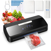 Suntree vacuum sealer front panel for easy operation and precise control.