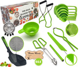 Supa Ant Canning Kit XL ladle provides precise, spill-free scooping.