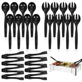 Supernal 36pc serving utensils in a stylish gift box, ideal for easy party prep.