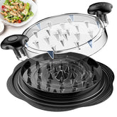SURETIVIAN chicken shredder large twist view for fast, even shredding.