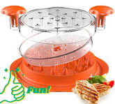 SURETIVIAN Chicken Shredder with removable plate for fast, mess-free shredding.