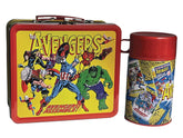 Surreal Entertainment Avengers Assemble lunchbox front art showcases retro Marvel panels for stylish meals