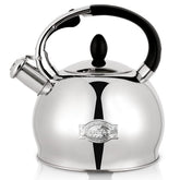 SUSTEAS stove-top tea kettle with cool handle for safe, comfortable pouring