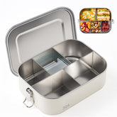 SUTETLW leakproof bento box with five compartments keeps meals organized.