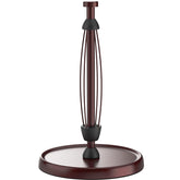 Swaitee oil rubbed bronze paper towel holder base provides steady countertop support.
