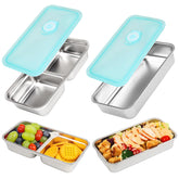Sweet Cute Chocolate stainless steel snack containers 2-pack for durable daily use