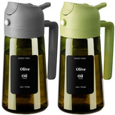 Sweet View olive oil dispenser front view, convenient pour for salads and grilling.