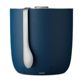 S'well 68oz ice bucket with tongs in Azurite keeps ice colder longer