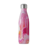 S'well Rose Agate 17oz bottle front view with triple-layer insulation.