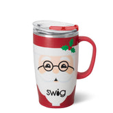 Swig Life 18oz travel mug with handle and lid for on-the-go use