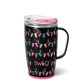 Swig Life 18oz Tumbler with handle and lid keeps drinks secure on the go.