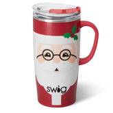 Swig Life 22oz travel mug with handle and lid for easy on-the-go sipping.