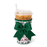 Swig Life iced cup coolie with cushioned interior protects drinks during travel.