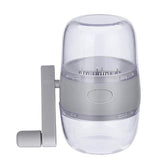 SYCOOVEN nut chopper with hand crank for quick, even chopping.