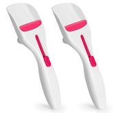 Sykexonm cupcake scoop batter dispenser in pink and white for uniform portions