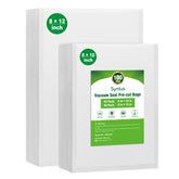 Syntus vacuum sealer bags quart 8x12 for secure freezer storage and meal prep.