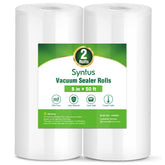 Syntus vacuum bag roll with embossed surface for a stronger seal.