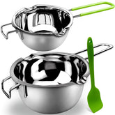 Sysmie double boiler set 1000ml for chocolate melting and large batches