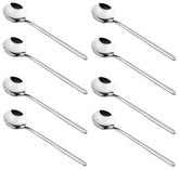 SZLFSX espresso spoons with frosted handles for elegant coffee service