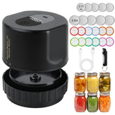 SZO Mason Jar Vacuum Sealer in action sealing jars for freshness