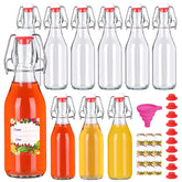 SZUAH 8oz swing-top bottle ready for homemade beverages and fresh flavor retention.