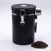 TacoMynxify airtight coffee canister preserves aroma for fresh brews.