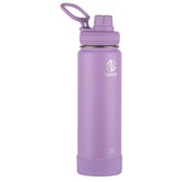 Takeya Actives bottle with spout lid for easy one-handed hydration on the go.