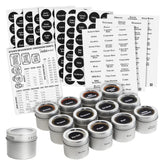 Talented Kitchen magnetic spice jar on fridge for quick, organized cooking.