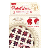 Talisman Designs pastry wheel decorator closeup showing detailed braids for pies.