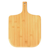 TastiFun Cube pizza peel 12-inch natural bamboo for smooth dough transfer.