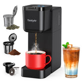 Tastyle single-serve coffee maker with four brew styles for versatility.