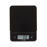 Taylor Glass Top Scale display highlights precise measurement for kitchen prep.