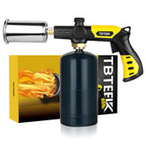 TBTeek powerful cooking torch front view showing large flame for quick searing and grilling