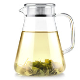Teabloom One-Touch tea maker on stovetop for quick, convenient brewing