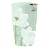 Tea Forte Kati Cup double-wall ceramic keeps tea hot longer, with a sleek exterior and refined feel