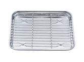 TeamFar toaster oven pan in 8x10 size for easy, even baking