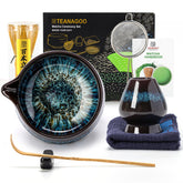 TEANAGOO matcha bowl with spout for smooth pouring and ceremonial prep.