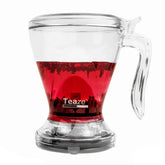 TEAZE Infuser blossoms loose leaves to create a richer aroma
